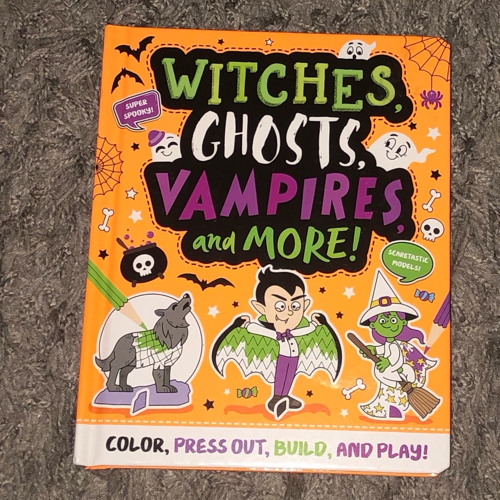 Igloo Books Create Your Own Witches, Ghost, Vampires and More!